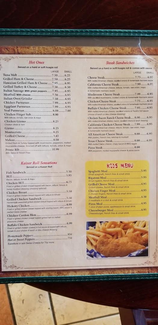 Tony's Family Ristorante And Pizzeria