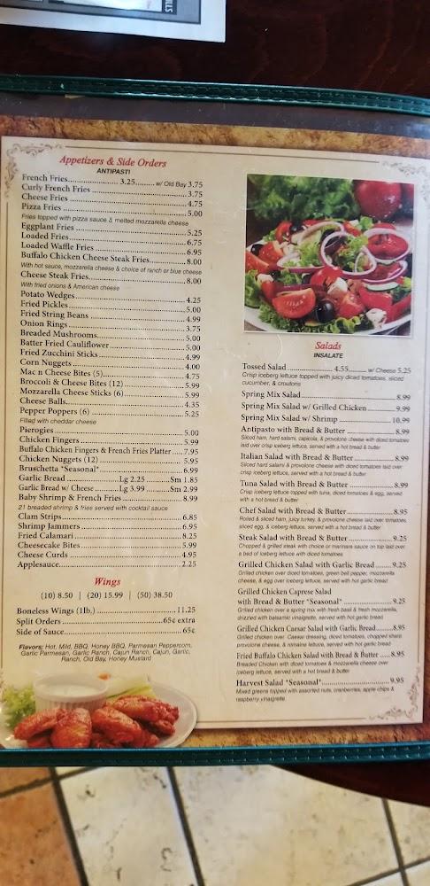 Tony's Family Ristorante And Pizzeria Menu image 3