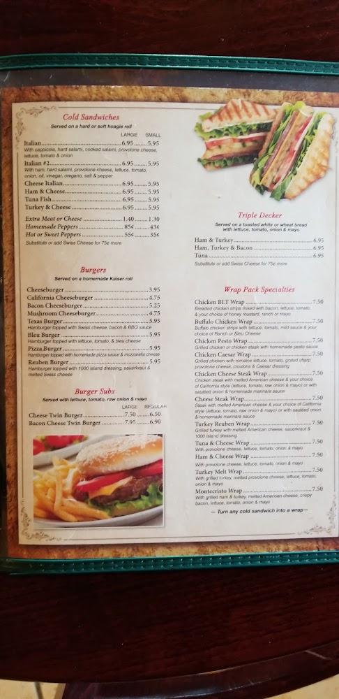 Tony's Family Ristorante And Pizzeria Menu image 4